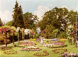George Marks The Rose Garden painting